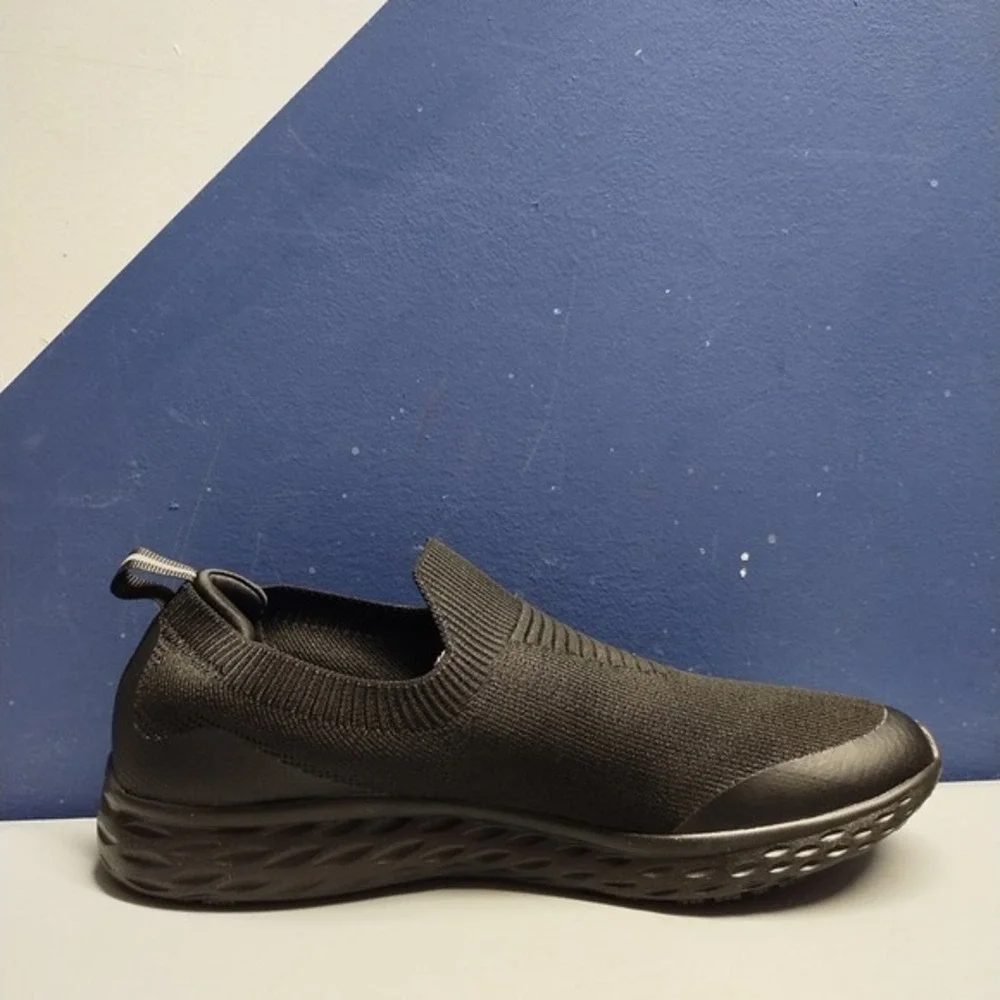 Shoes For Crews Everlight Slip On Sneakers Womens Size 11‎ Black Slip Resistant